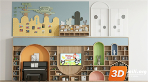 Children's cabinet Skp Files